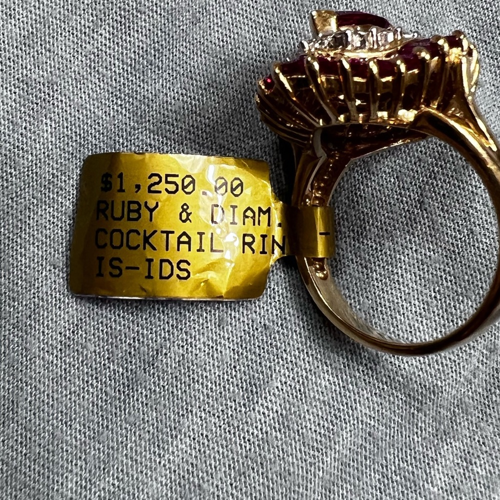 Ruby And Diamond Ring - image 4